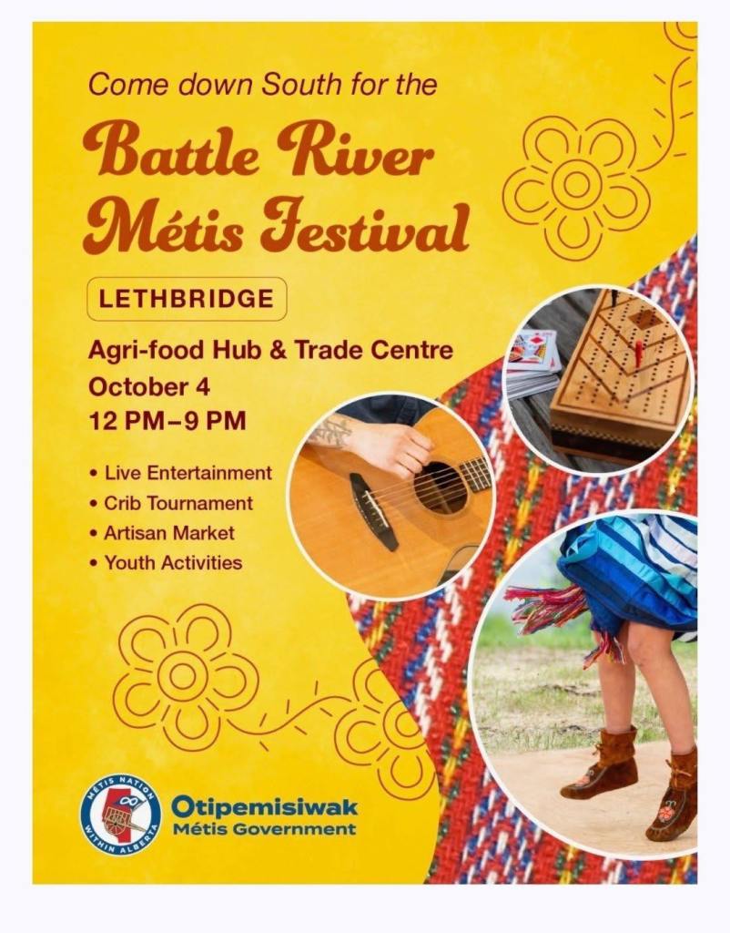 Battle River Métis Festival Poster